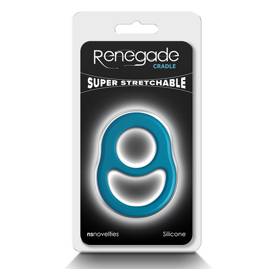 NS Cradle Cock & Ball Ring Teal