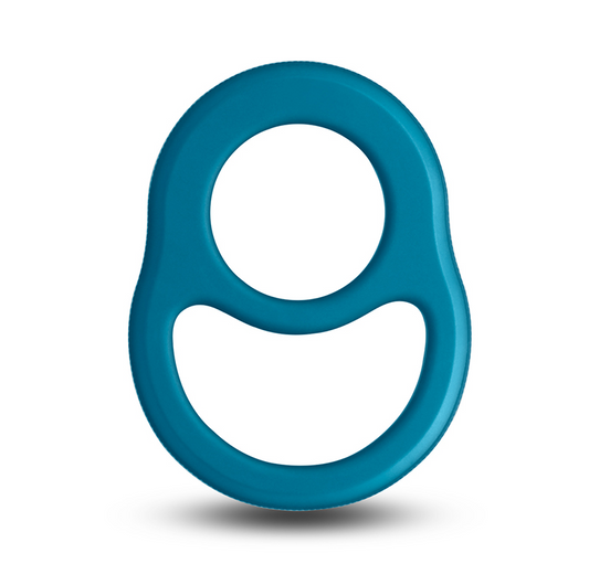 NS Cradle Cock & Ball Ring Teal