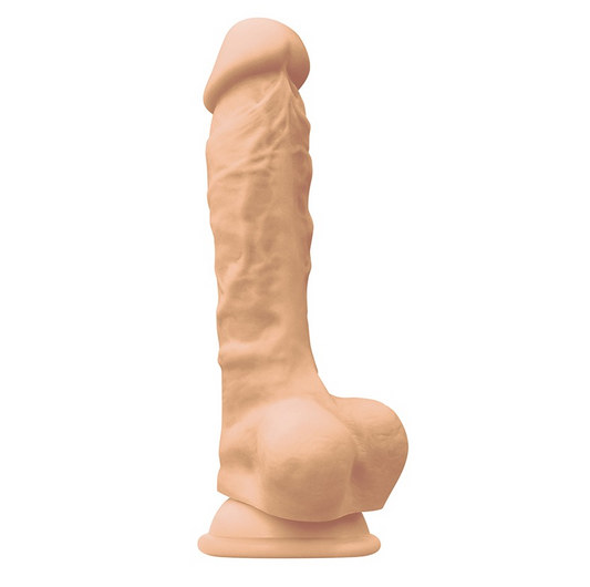 NS Colours Pleasures 7 Dildo White