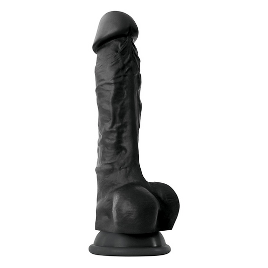 NS Colours Pleasures 7″ Dildo Black