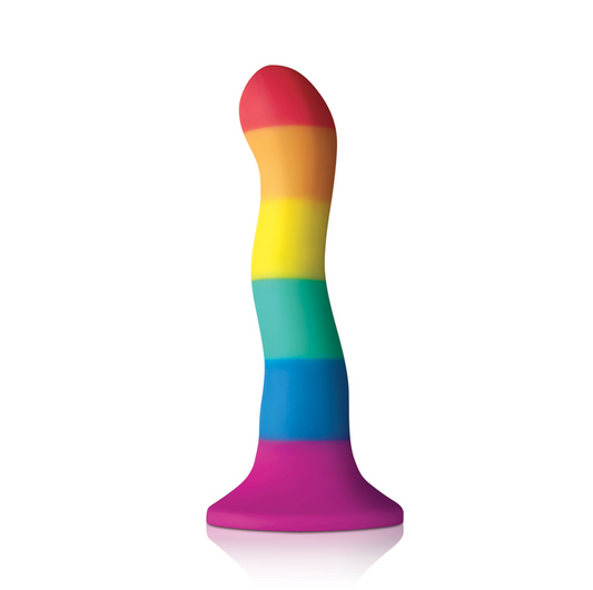 NS Colours Pride Edition 6″ Rainbow Wave Dildo