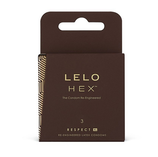 Lelo Hex Respect XL Condom 3 Pack