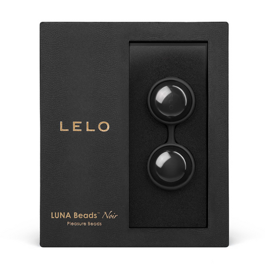 Lelo Luna Beads Noir luxury kegel exerciser in black