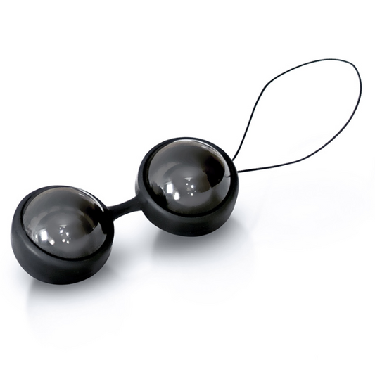 Lelo Luna Beads Noir luxury kegel exerciser in black