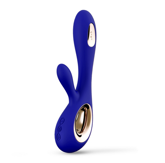 Lelo Soraya Wave Rabbit Vibrator - Midnight Blue