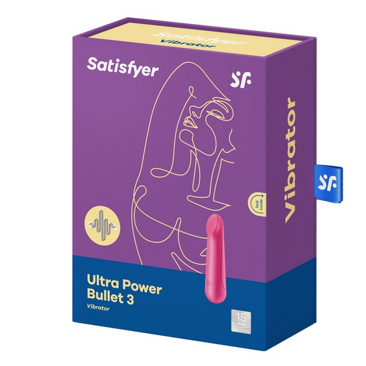 Satisfyer Ultra Power Bullet 3 – Compact Mini Clitoral Vibrator