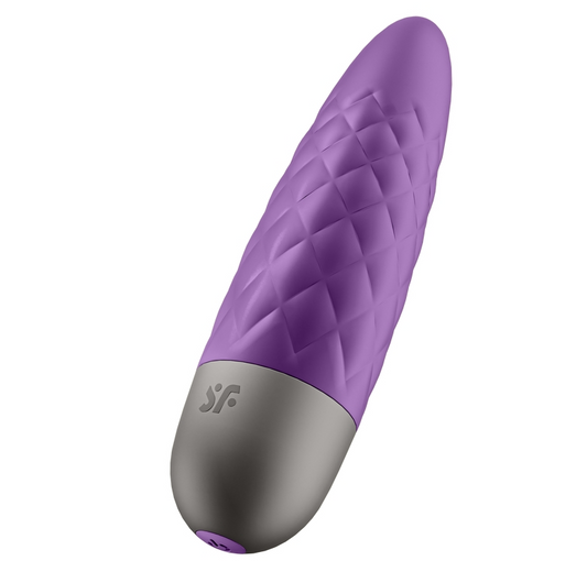 Satisfyer Ultra Power Bullet 5 Violet - Quilted Mini Vibrator