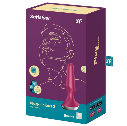 Satisfyer Plug-ilicious 2 Berry