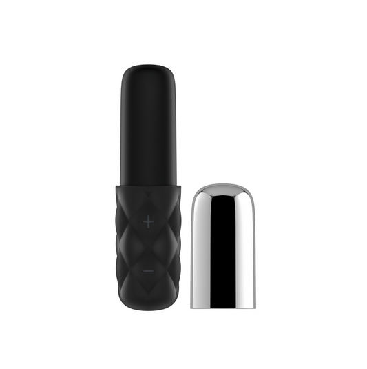 Black and Gold Travel-Friendly Bullet Vibrator