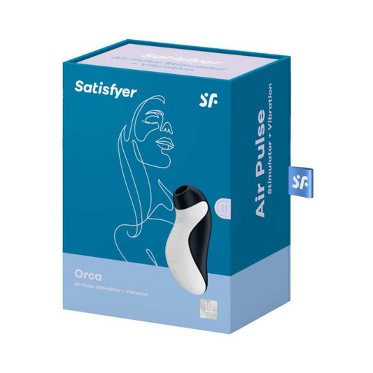 Satisfyer Orca Clitoral Stimulator with Air-Pulse and Vibration