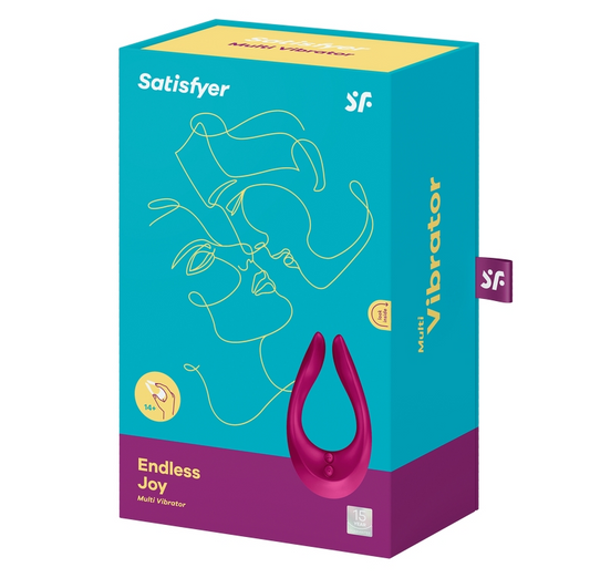 Satisfyer Endless Joy – Versatile Couples Vibrator with 3 Motors