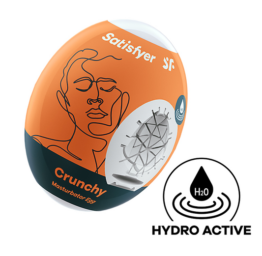 Satisfyer Masturbation Egg Crunchy 3 Pack – Disposable Male Stroker