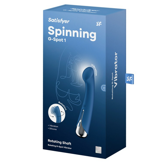 Satisfyer Spinning G-Spot 1 – Rotating Vibrator for Internal Stimulation