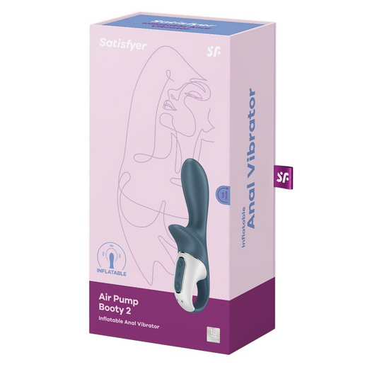 Satisfyer Air Pump Booty 2 Black