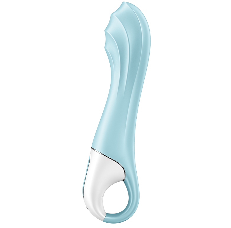 Satisfyer Air Pump Vibrator 5+ Light Blue