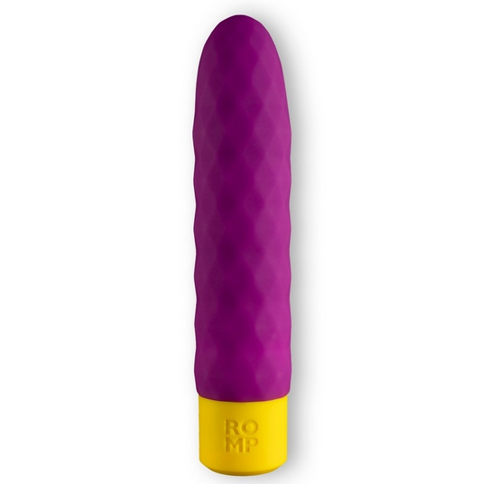 ROMP Beat Bullet Vibrator in soft purple, angled view
