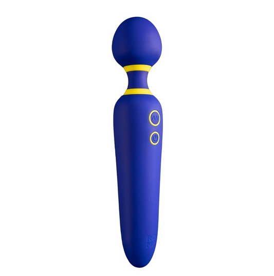 Lightweight rechargeable wand vibrator with 4 patterns and 6 speeds
