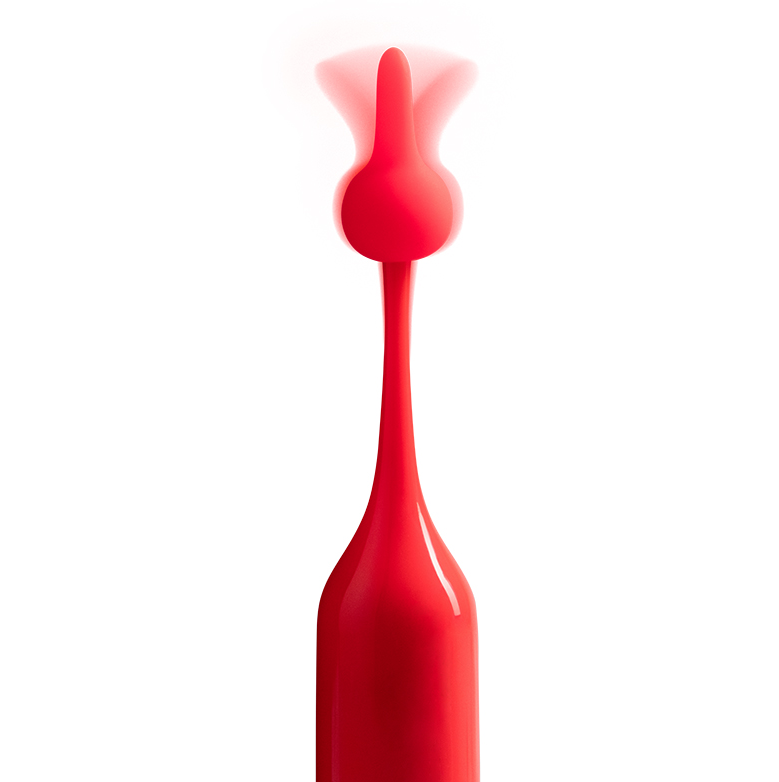 ROMP Pop packaging with accessories displayed