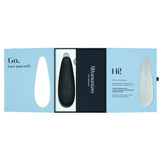 Womanizer Classic 2 Clitoral Stimulator – Contactless Suction Toy in Elegant Design