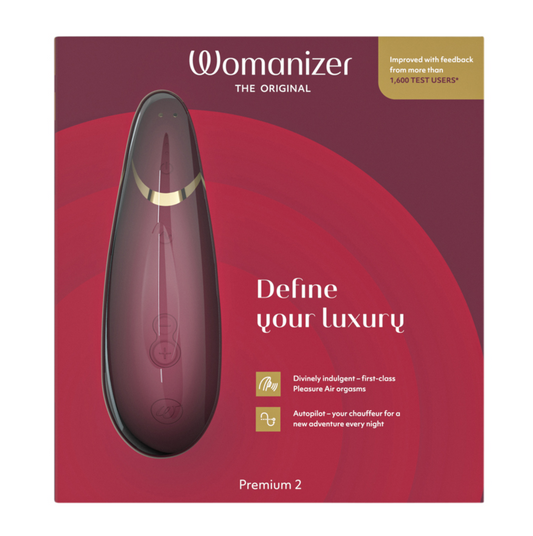 Womanizer Premium 2 Bordeaux