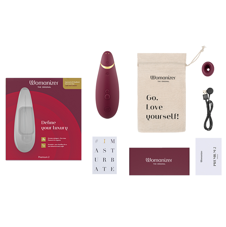 Womanizer Premium 2 Bordeaux
