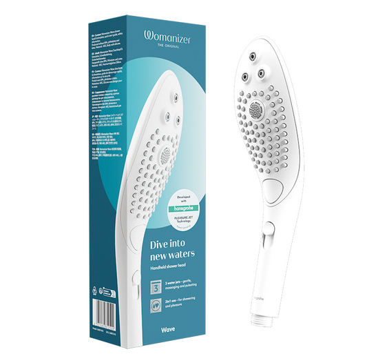 Womanizer Wave Water Massage Stimulator– Clitoral Shower Head