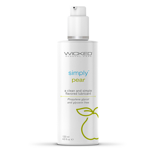 Wicked Simply Pear Lube 4 oz