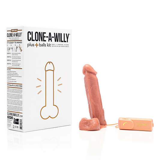 Clone-A-Willy Kit with Balls – Full Product Display