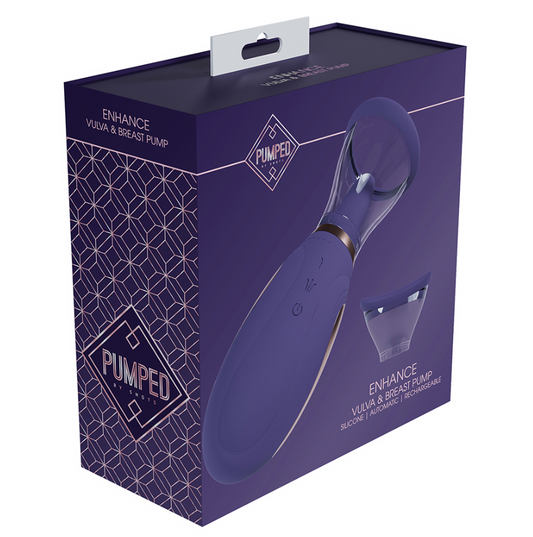Shots Enhance Vulva & Breast Pump kit with cups and motor