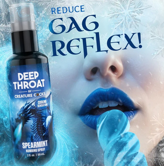 Creature Cocks Throat Numbing Spray Spearmint 2 oz