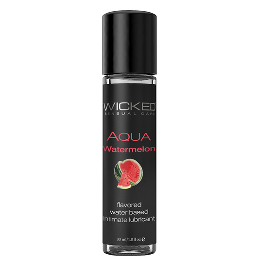 006 Wicked Aqua Watermelon Flavored Lube 1 oz