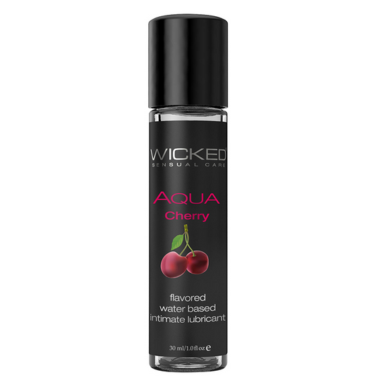 006 Wicked Aqua Cherry Flavored Lube 1 oz