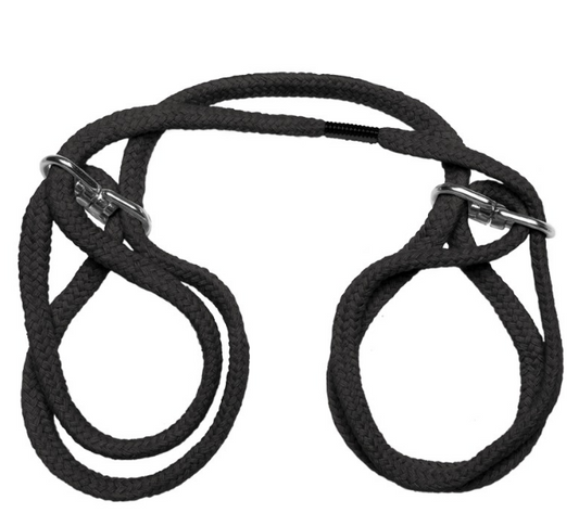 Japanese Style Cotton Wrist/Ankle Cuffs Black