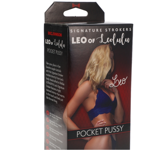 Doc Johnson UltraSkyn Pocket Pussy Leo of LeoLulu