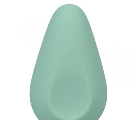Ritual Chi Clitoral Vibrator with matte silicone finish, displayed flat
