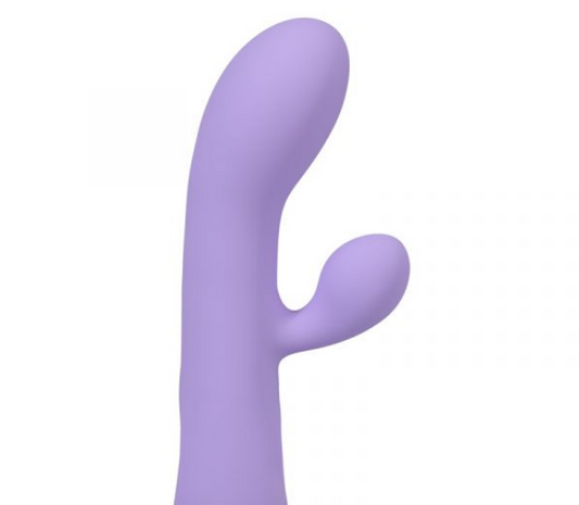 Ritual Aura G-Rabbit Vibrator in soft silicone finish, displayed upright