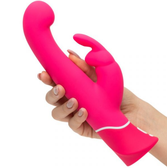 Happy Rabbit™ G-Spot – Dual-Motor Vibrator with Curved Shaft - Pink