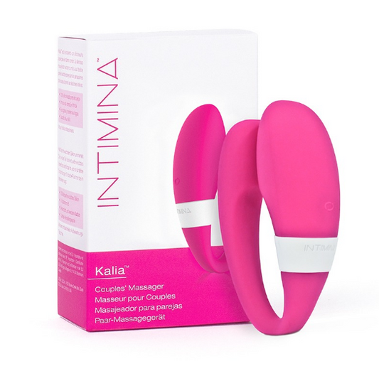 Intimina Kalia – Silicone Couples Massager with 6 Vibration Modes and Waterproof Design