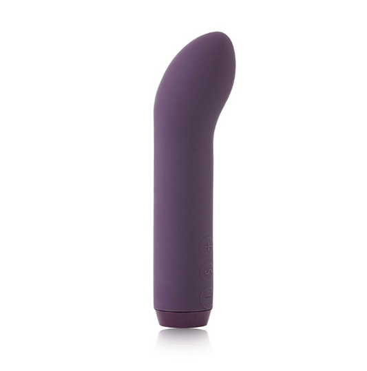 Je Joue G-Spot Bullet Vibrator with curved tip – angled front view