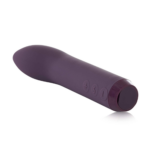 Je Joue G-Spot Bullet Vibrator with curved tip – angled front view