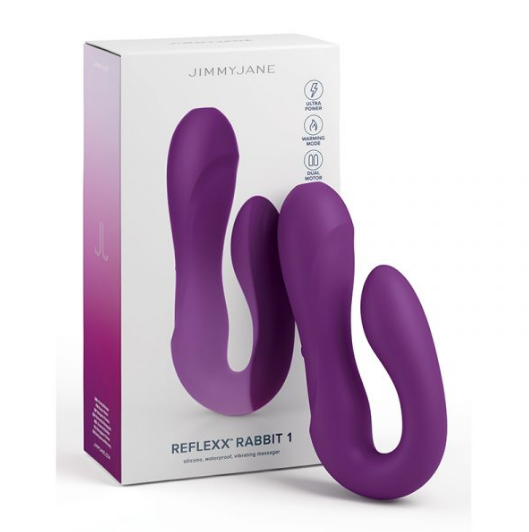 Jimmy Jane Reflexx Rabbit 1 – Heated U-Shape Dual Motor G-Spot & Clitoral Vibrator
