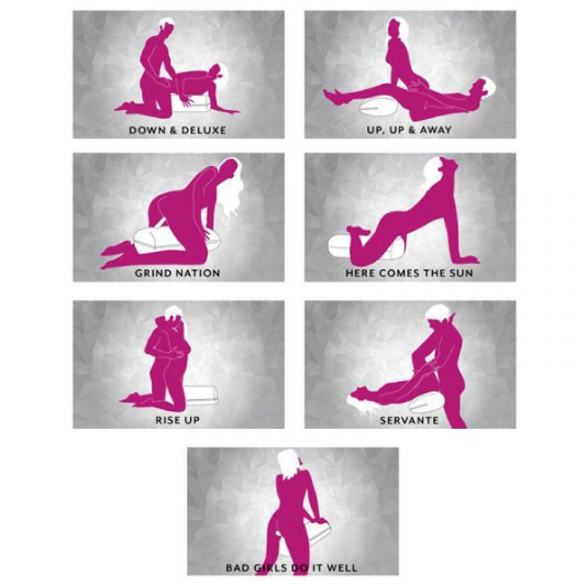 Liberator Wing Sex Toy Mount Black