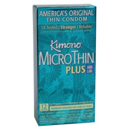 Kimono Micro Thin Condom with Aqua Lube