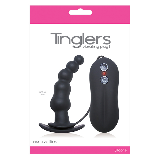 Tinglers Vibrating Plug 1 with remote control