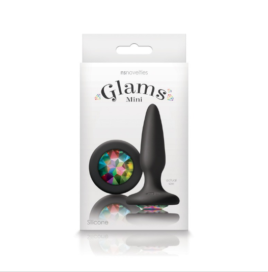 NS Novelties Glams Mini Butt Plug – Beginner-Friendly Plug