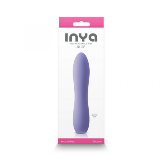 NS Novelties INYA Ruse – compact rechargeable mini vibrator in soft silicone