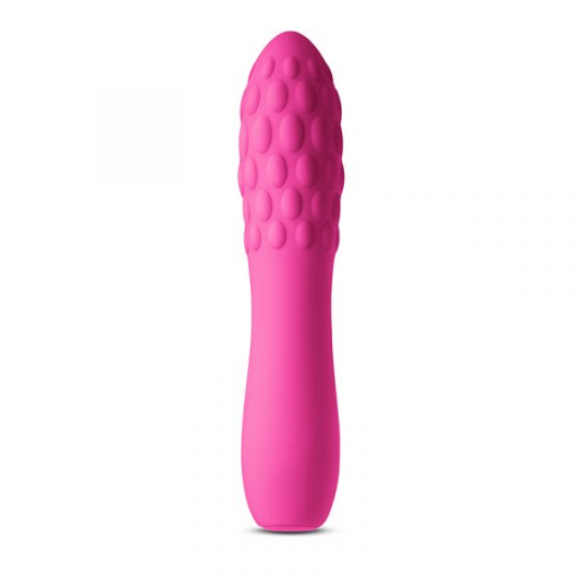 NS Novelties INYA Rita – mini textured vibrator in platinum-grade silicone