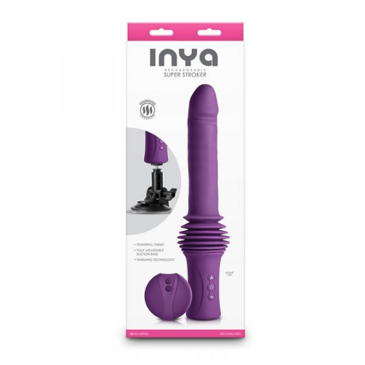 NS Novelties Inya Super Stroker Thrusting & Vibrating Masturbator with Heating Function