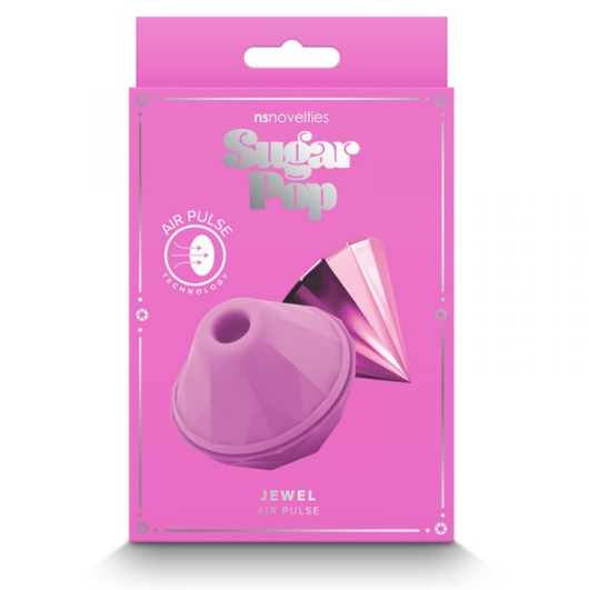 NS Novelties Sugar Pop Jewel – Discreet Gem-Shaped Air Pulse Vibrator for Women