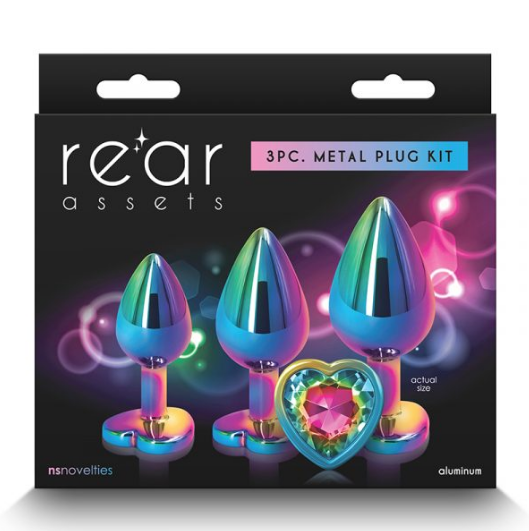 Rear Assets Trainer Kit Multicolor Rainbow Heart